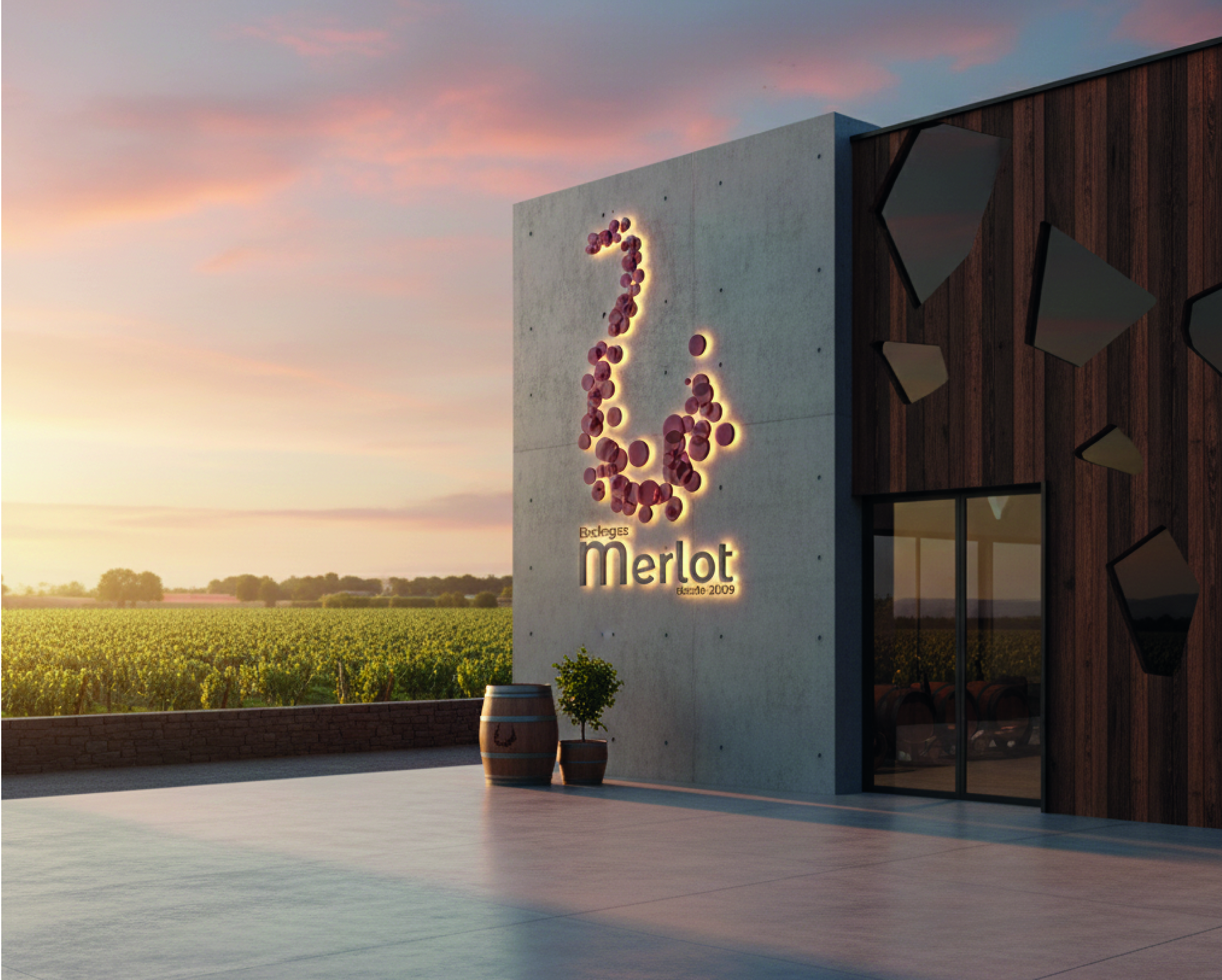 Merlot Branding Mockup